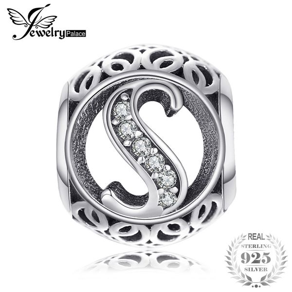jewelrypalace 925 sterling silver letter s cubic zirconia beads charms fit bracelets gifts for woman anniversary fashion jewelry, Blue;slivery
jewelrypalace 925 sterling silver letter s cubic zirconia beads charms fit bracelets gifts for woman anniversary fashion jewelry, Blue;slivery