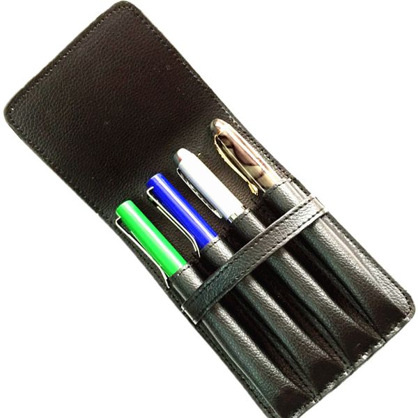 high quality color pencil bag leather pouch for pens 4 slots fountain/ballpoint/rollerball pen pencil case bag 1pcs
high quality color pencil bag leather pouch for pens 4 slots fountain/ballpoint/rollerball pen pencil case bag 1pcs