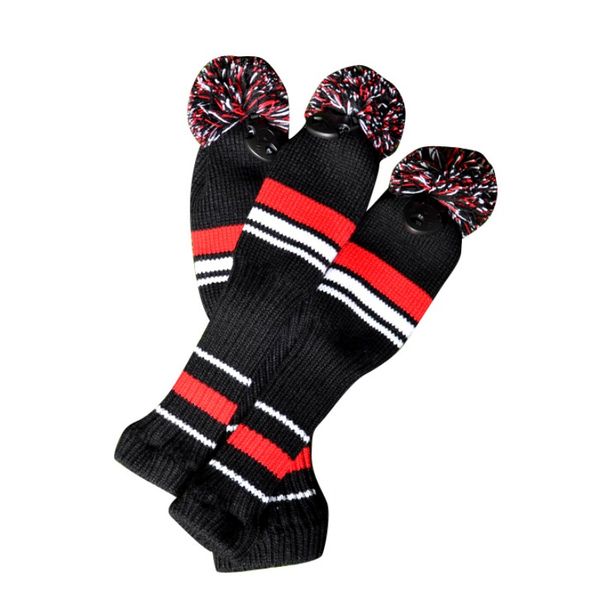One Set Wool Knit Golf Clubs Set Driver 3# 5# Fairway Wood Head Covers Black Red White Color
One Set Wool Knit Golf Clubs Set Driver 3# 5# Fairway Wood Head Covers Black Red White Color
