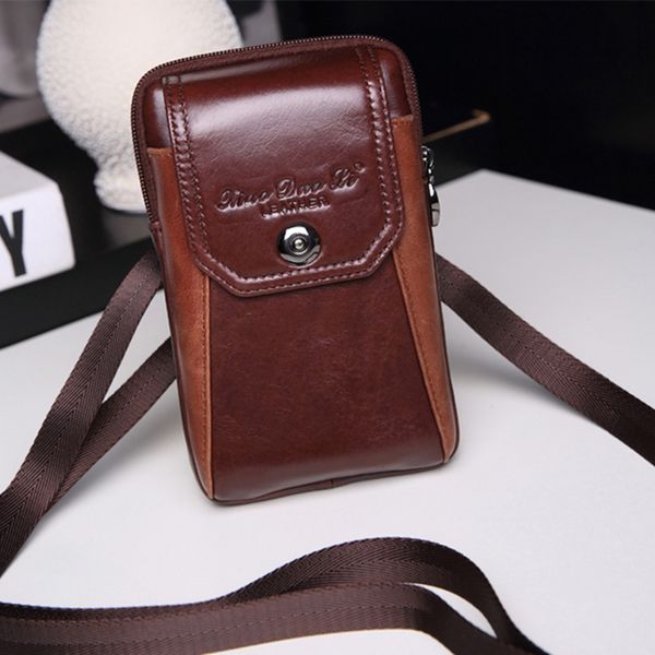 men cover messenger shoulder belt fanny bag genuine leather cowhide hook cell/mobile phone case purse waist pack
men cover messenger shoulder belt fanny bag genuine leather cowhide hook cell/mobile phone case purse waist pack
