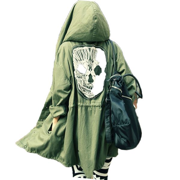 wholesale- spring autumn women trench basic long coat windbreaker female outerwear lady overcoat skull clothing green manteau femme 2016, Tan;black
wholesale- spring autumn women trench basic long coat windbreaker female outerwear lady overcoat skull clothing green manteau femme 2016, Tan;black