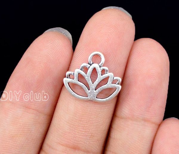 120pcs-античный серебряный лотос прелести кулон, цветок прелести 17x15mm, Bronze;silver
120pcs-античный серебряный лотос прелести кулон, цветок прелести 17x15mm, Bronze;silver