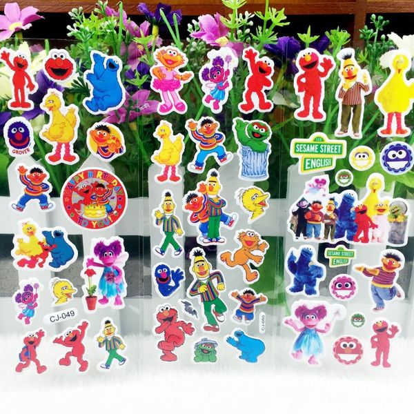10 sheets sesame street puffy bubble stickers cartoon waterpoof diy toys for children kids boy girls school prize
10 sheets sesame street puffy bubble stickers cartoon waterpoof diy toys for children kids boy girls school prize