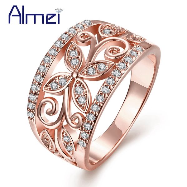 almei wedding rings for women rose gold color hollow female ring with stones new year gifts jewelry dropshipping 15% off cr098, Golden;silver
almei wedding rings for women rose gold color hollow female ring with stones new year gifts jewelry dropshipping 15% off cr098, Golden;silver