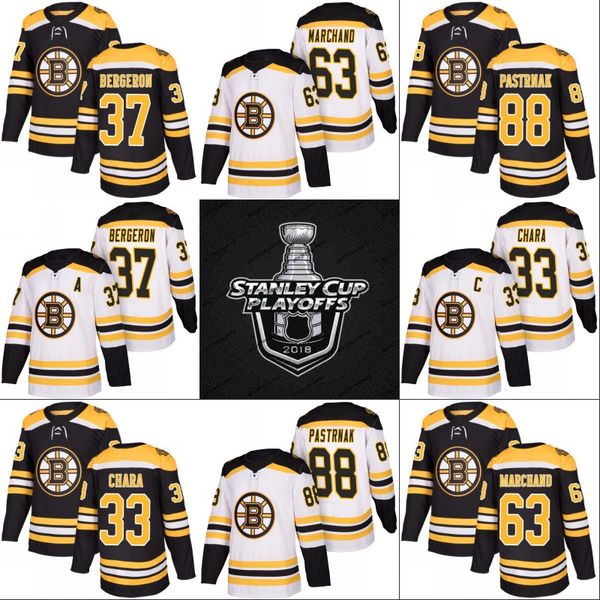 Boston Bruins 2018 Stanley Cup Playoffs Jersey 4 Bobby Orr 35 Anton Khudobin 40 Tuukka Rask 63 Brad Marchand 88 David Pastrnak Jerseys
Boston Bruins 2018 Stanley Cup Playoffs Jersey 4 Bobby Orr 35 Anton Khudobin 40 Tuukka Rask 63 Brad Marchand 88 David Pastrnak Jerseys