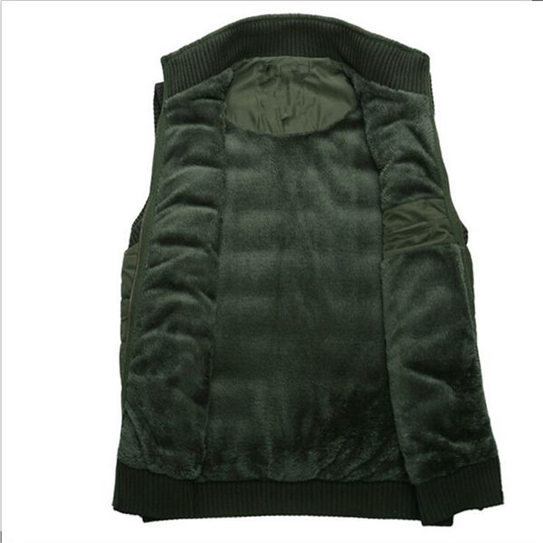 winter jacket men vest wool liner coat warm sleeveless jackets casual mens vest fleece army green waistcoat wholesale, Black;white
winter jacket men vest wool liner coat warm sleeveless jackets casual mens vest fleece army green waistcoat wholesale, Black;white