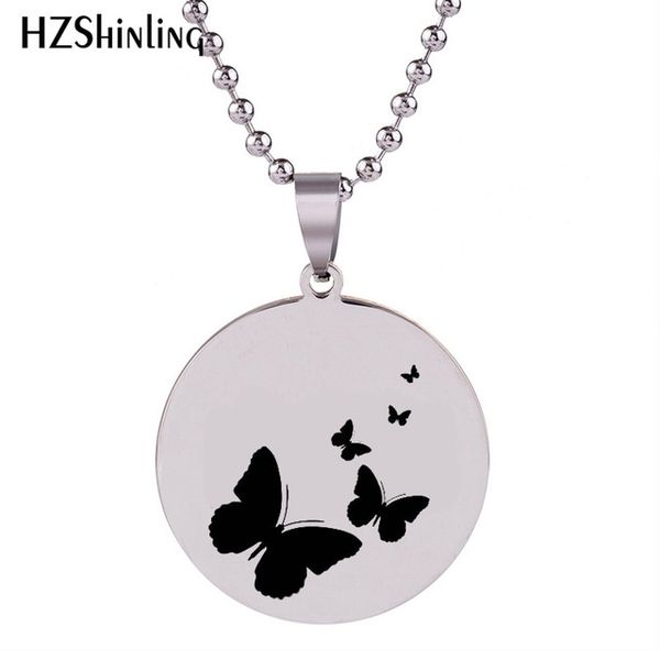 new butterfly stainless steel pendant silver hand craft necklace art round pendants ball chain gifts for men
new butterfly stainless steel pendant silver hand craft necklace art round pendants ball chain gifts for men
