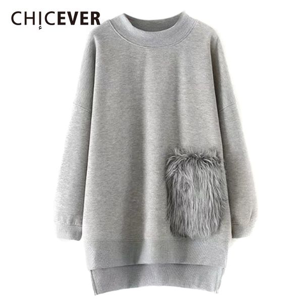 chicever spring asymmetric female sweatshirt for women pullovers tassel pocket loose sweatshirts clothes fashion korean new, Black
chicever spring asymmetric female sweatshirt for women pullovers tassel pocket loose sweatshirts clothes fashion korean new, Black
