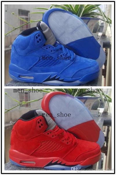 men 5 v raging bull red suede tongue reflect basketball shoes 5s bull blue sneakers shoes size41-47 with shoes box
men 5 v raging bull red suede tongue reflect basketball shoes 5s bull blue sneakers shoes size41-47 with shoes box