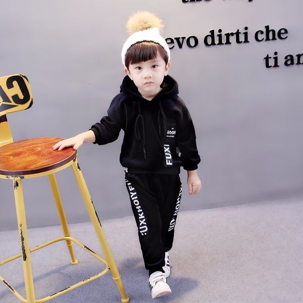 baby girl boys clothing sets kids autumn winter casual letter hooded velvet children, White
baby girl boys clothing sets kids autumn winter casual letter hooded velvet children, White