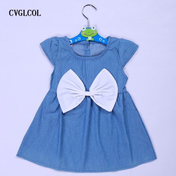 cvglcol toddler baby girls big bow dress summer party dress infant clothes mini children wear short sleeved dresses, Red;yellow
cvglcol toddler baby girls big bow dress summer party dress infant clothes mini children wear short sleeved dresses, Red;yellow