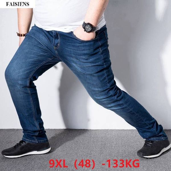 faisiens autumn men jeans pants trousers stretch large size big 6xl 7xl 8xl 9xl home 44 46 48 elasticity classic casual jeans, Blue
faisiens autumn men jeans pants trousers stretch large size big 6xl 7xl 8xl 9xl home 44 46 48 elasticity classic casual jeans, Blue
