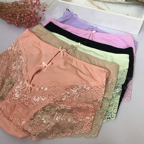 high end briefs women cotton lace plus size 7xl high waist large size transparent bow lingeries women's panties underwears, Black;pink
high end briefs women cotton lace plus size 7xl high waist large size transparent bow lingeries women's panties underwears, Black;pink