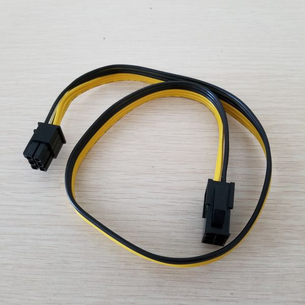 graphics card 6pin power extension cable adapter male to female for pc diy btc miner diy 50cm yellow
graphics card 6pin power extension cable adapter male to female for pc diy btc miner diy 50cm yellow