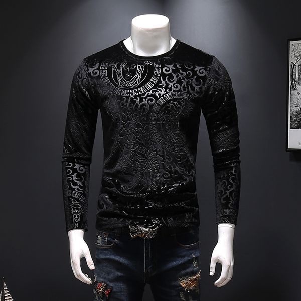 Осень золото бархат толстовка мужская большой размер самосовершенствование темный цветок с длинными рукавами футболки высокого класса моды дна рубашки
Осень золото бархат толстовка мужская большой размер самосовершенствование темный цветок с длинными рукавами футболки высокого класса моды дна рубашки