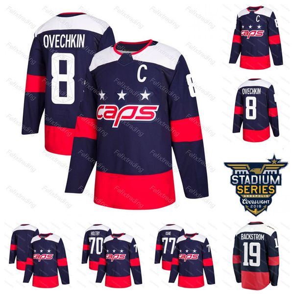 8 Alex Ovechkin 2018 Stadium Series Nicklas Backstrom Braden Holtby T.J. Oshie Kuznetsov Tom WilsonWashington Capitals Hockey Jerseys
8 Alex Ovechkin 2018 Stadium Series Nicklas Backstrom Braden Holtby T.J. Oshie Kuznetsov Tom WilsonWashington Capitals Hockey Jerseys
