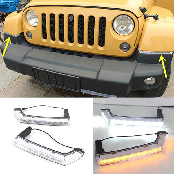 2pcs/lot for jeep wrangler 2007-2016 car white turn yellow led daytime running light drl fog
2pcs/lot for jeep wrangler 2007-2016 car white turn yellow led daytime running light drl fog