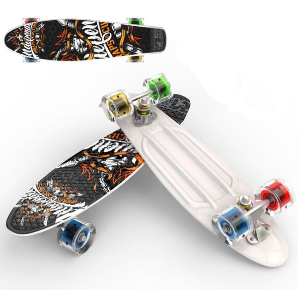 skateboard single-curved four-wheeled wholesale skateboard travel printing fish-shaped plate 22 inch fish-shaped plate
skateboard single-curved four-wheeled wholesale skateboard travel printing fish-shaped plate 22 inch fish-shaped plate