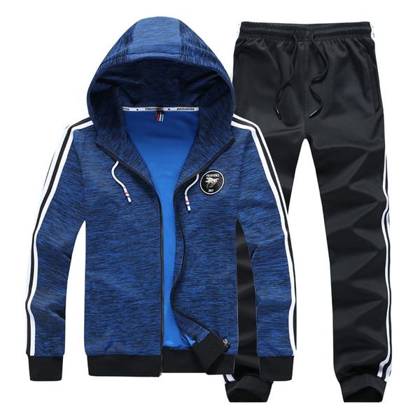 fit hoodies sets mens sportsuit windproof gym suit 2019 new camouflage fitness sportswear polyester slim run jogger sport suits, Black;blue
fit hoodies sets mens sportsuit windproof gym suit 2019 new camouflage fitness sportswear polyester slim run jogger sport suits, Black;blue