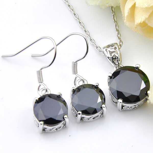 luckyshine round black onyx earrings pendants sets 925 sterling silver plated necklaces women cz jewelry sets
luckyshine round black onyx earrings pendants sets 925 sterling silver plated necklaces women cz jewelry sets