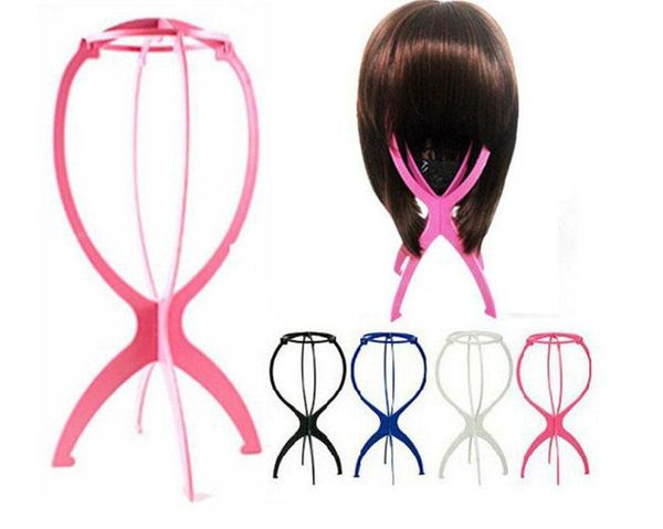 folding plastic wig stand stable durable hair support display wigs hat cap holder tool rosy blue black white color ing
folding plastic wig stand stable durable hair support display wigs hat cap holder tool rosy blue black white color ing