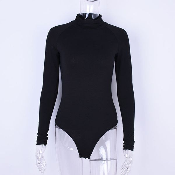 Knitted Cotton Long Sleeve High Neck Skinny Bodysuit Autumn Winter Women Black Gray Solid Sexy Female Casual Spandex
Knitted Cotton Long Sleeve High Neck Skinny Bodysuit Autumn Winter Women Black Gray Solid Sexy Female Casual Spandex