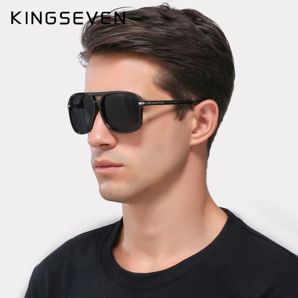 kingseven uv400 sunglasses men's retro male goggle sun glasses for men fashion mirror shades oculos, White;black
kingseven uv400 sunglasses men's retro male goggle sun glasses for men fashion mirror shades oculos, White;black