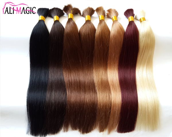 alimagic bulk braiding hair real virgin human hair bundles straight well can be dyed 100g/lot 12-26inch, Black
alimagic bulk braiding hair real virgin human hair bundles straight well can be dyed 100g/lot 12-26inch, Black
