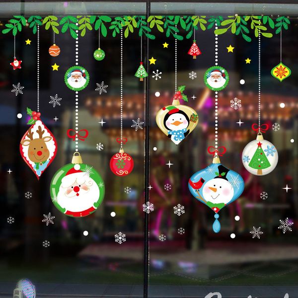 cartoon merry christmas vinyl santa claus wall stickers decals window decor shop decoration mural wallpaper
cartoon merry christmas vinyl santa claus wall stickers decals window decor shop decoration mural wallpaper