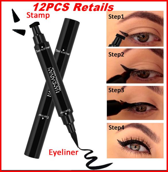 handaiyan brand black double-headed eyeliner pencil with miss stamp seal maquiagem waterproof liquid wing eye liner cosmetics bea060
handaiyan brand black double-headed eyeliner pencil with miss stamp seal maquiagem waterproof liquid wing eye liner cosmetics bea060