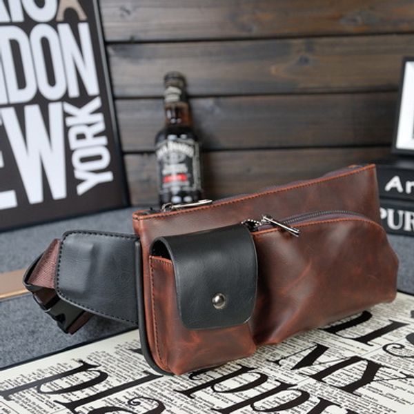 by dhl or fedex 50pcs crazy horse pu leather men chest pack casual small bag crossbody shoulder bag leisure travel mini
by dhl or fedex 50pcs crazy horse pu leather men chest pack casual small bag crossbody shoulder bag leisure travel mini