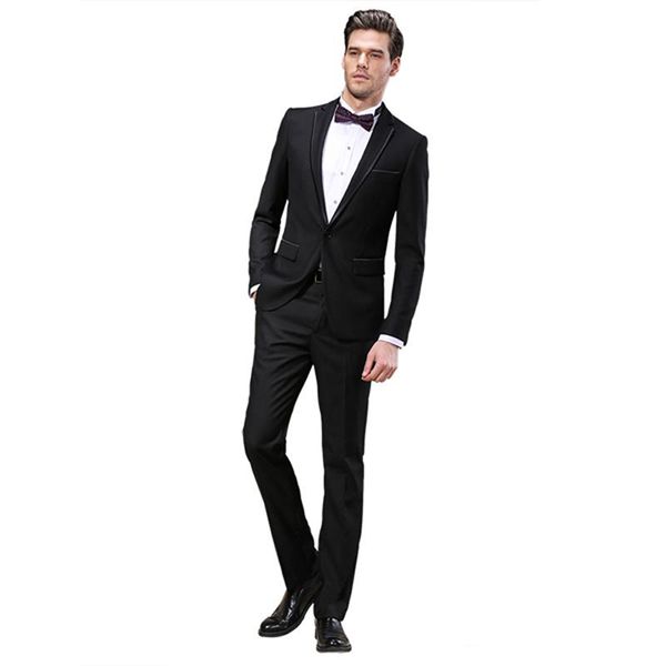 custom made black business men suits for wedding slim fit groom tuxedos groomsmen suit prom wear 2 piece jacket pants man blazers, Black;gray
custom made black business men suits for wedding slim fit groom tuxedos groomsmen suit prom wear 2 piece jacket pants man blazers, Black;gray