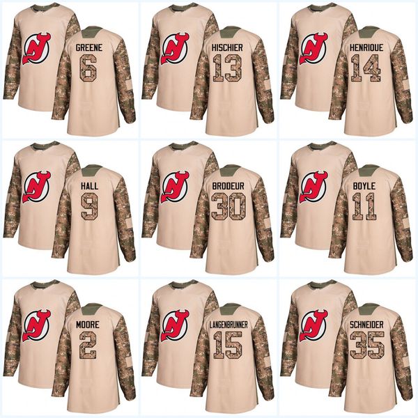 2017 Camo Veterans Day New Jersey Devils 30 Martin Brodeur 9 Taylor Hall 13 Nico Hischier 35 Cory Schneider Adam Henrique Hockey jerseys
2017 Camo Veterans Day New Jersey Devils 30 Martin Brodeur 9 Taylor Hall 13 Nico Hischier 35 Cory Schneider Adam Henrique Hockey jerseys