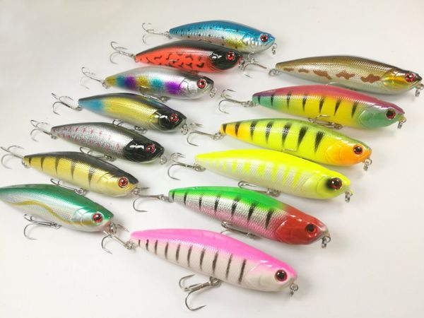 wholesale lot 15 fishing lures lure fishing bait crankbait fishing tackle popper hooks bass 16g/10.5cm
wholesale lot 15 fishing lures lure fishing bait crankbait fishing tackle popper hooks bass 16g/10.5cm
