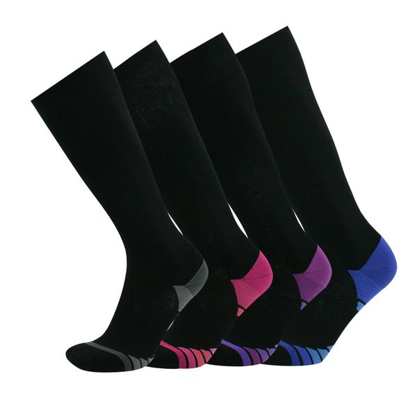 women men marathon running socks professional compression socks travel activities fit for nurses travel cycling workout sports, Black
women men marathon running socks professional compression socks travel activities fit for nurses travel cycling workout sports, Black