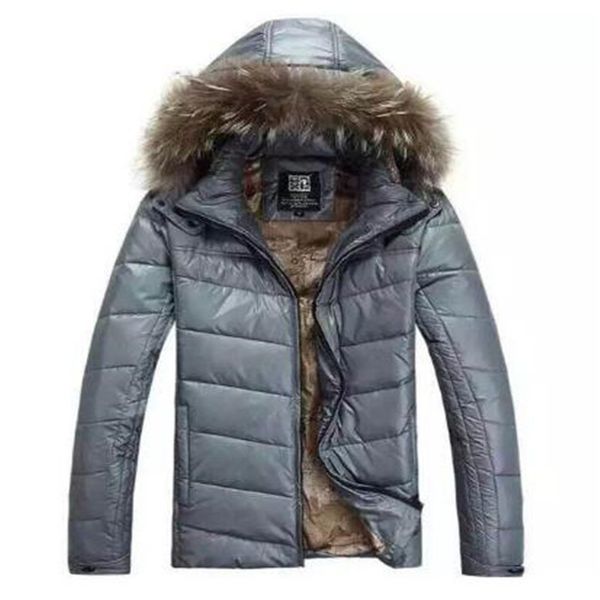 2018 new arrival man's winter jacket male solid warm thick white duck down jacket with fur hood parka size m-xl, Black;white
2018 new arrival man's winter jacket male solid warm thick white duck down jacket with fur hood parka size m-xl, Black;white