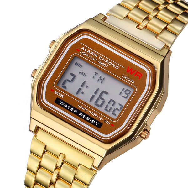 luxury gold men's watch success business clock multifunction led sports watches digital men erkek reloj relogio, Slivery;brown
luxury gold men's watch success business clock multifunction led sports watches digital men erkek reloj relogio, Slivery;brown