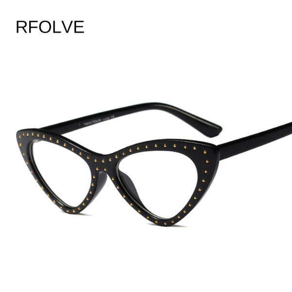 rfolve cats eye glasses women 2018 brand designer black red vintage rivet eyewear frame clear lens ladies goggles r8598, Silver
rfolve cats eye glasses women 2018 brand designer black red vintage rivet eyewear frame clear lens ladies goggles r8598, Silver