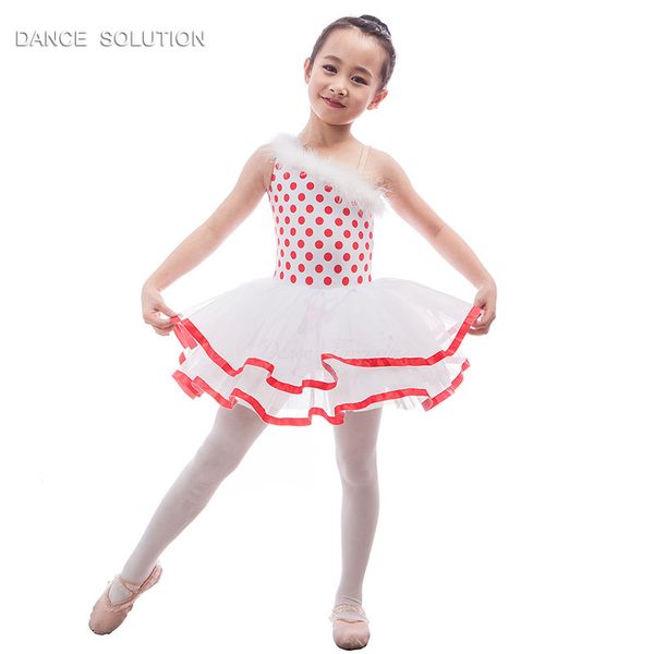 red dot spandex leotard with white tutu stage costume for kids ballet dress dance tutus 15701, Black;red
red dot spandex leotard with white tutu stage costume for kids ballet dress dance tutus 15701, Black;red
