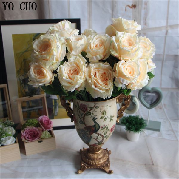 decorative flowers 7 -12 heads bouquet large artificial peony artificial flowers roses flores silk flower for wedding home decoration
decorative flowers 7 -12 heads bouquet large artificial peony artificial flowers roses flores silk flower for wedding home decoration