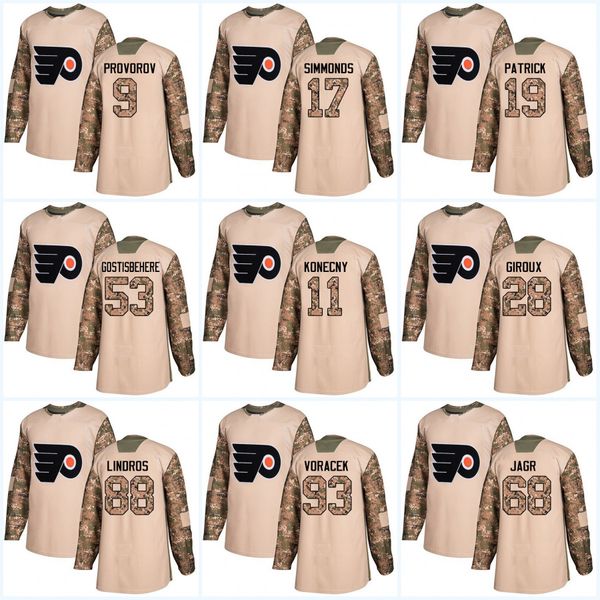 2017 Camo Veterans Day Philadelphia Flyers 28 Claude Giroux Ivan Provorov Travis Konecny Wayne Simmonds Gostisbehere Jakub Voracek Jersey
2017 Camo Veterans Day Philadelphia Flyers 28 Claude Giroux Ivan Provorov Travis Konecny Wayne Simmonds Gostisbehere Jakub Voracek Jersey