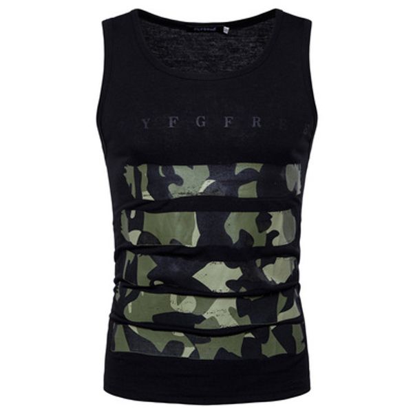 Men Camouflage Printed Vest Top Meisai Sport Style Sleeveless Casual Tee Gym Male Basic Wear 7 Color
Men Camouflage Printed Vest Top Meisai Sport Style Sleeveless Casual Tee Gym Male Basic Wear 7 Color