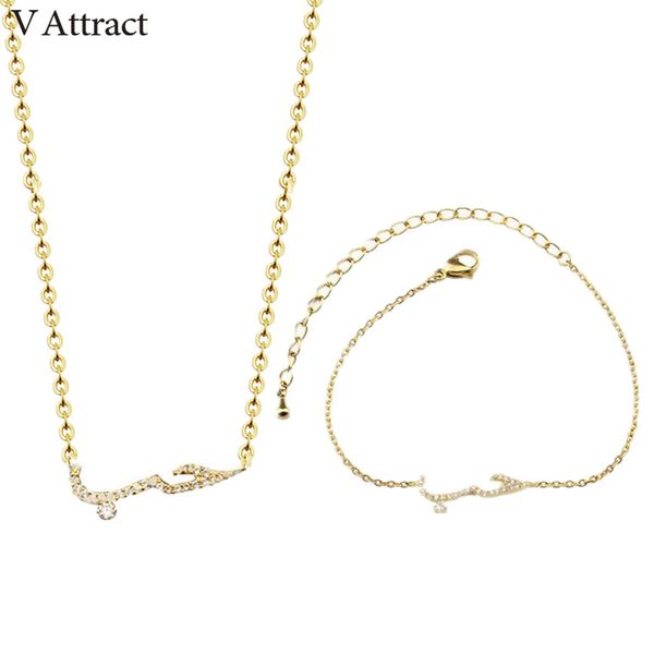 v attract kpop jewelry sets cz arabic love statement necklace rhinestone bracelet crystal gold chain pulseira friends gift, Silver
v attract kpop jewelry sets cz arabic love statement necklace rhinestone bracelet crystal gold chain pulseira friends gift, Silver