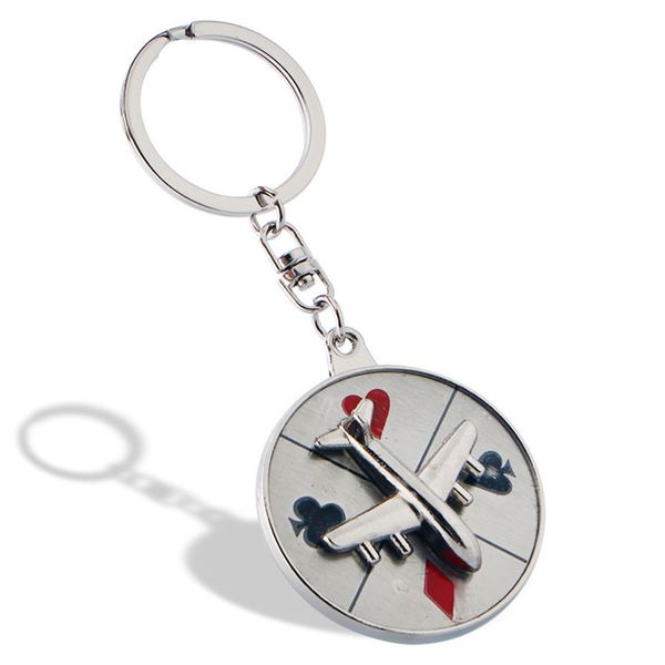 metal creative airplane turntable keychain new russian compass keychain chain pendant can be customized factory direct, Silver
metal creative airplane turntable keychain new russian compass keychain chain pendant can be customized factory direct, Silver