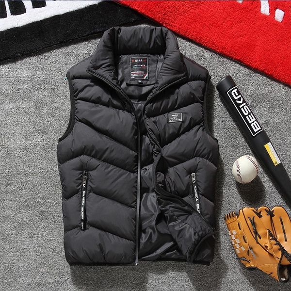 zollrfea fashion men winter jacket thickening solid men's jacket padded cotton windproof breathable casual overcoat ca0240, Black;white
zollrfea fashion men winter jacket thickening solid men's jacket padded cotton windproof breathable casual overcoat ca0240, Black;white