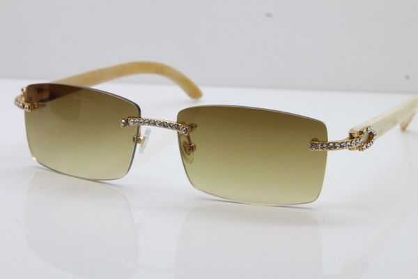 new larger sunglasses optical rimless sun glasses white genuine buffalo horn smaller big stones sunglasses c decoration, White;black
new larger sunglasses optical rimless sun glasses white genuine buffalo horn smaller big stones sunglasses c decoration, White;black