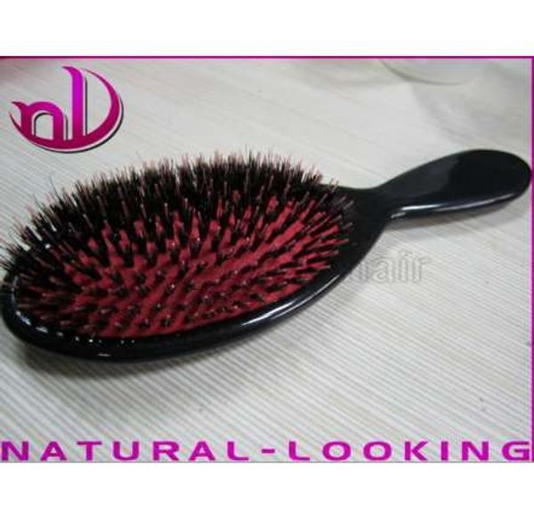 1pcs loop brush wild boar bristle hair extension brush natural bristle hairbrush hair combs for long hair, Silver
1pcs loop brush wild boar bristle hair extension brush natural bristle hairbrush hair combs for long hair, Silver