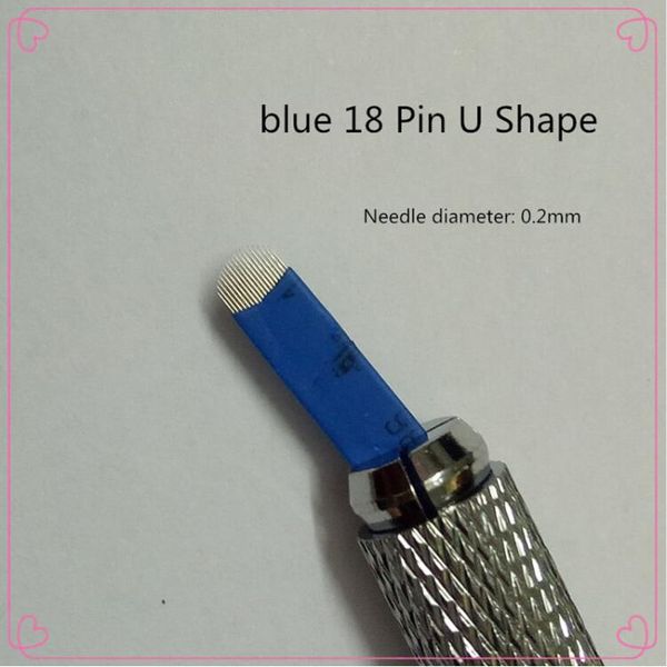 100 шт. 18 Pin U форма татуировки иглы перманентный макияж брови вышивка лезвие для 3D Mi
100 шт. 18 Pin U форма татуировки иглы перманентный макияж брови вышивка лезвие для 3D Mi