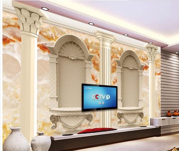marble roman pillar european background wall jade pattern mural 3d wallpaper 3d wall papers for tv backdrop
marble roman pillar european background wall jade pattern mural 3d wallpaper 3d wall papers for tv backdrop