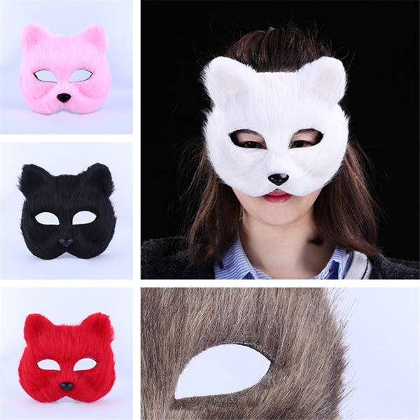 halloween fox fur mask women party fashion masquerade mask realistic fox half animal mask fox cosplay dance masks 5color 120pcs t1i997
halloween fox fur mask women party fashion masquerade mask realistic fox half animal mask fox cosplay dance masks 5color 120pcs t1i997